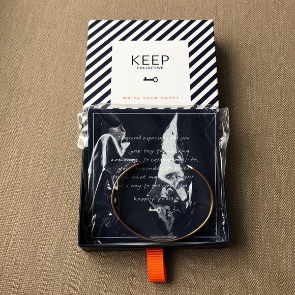 Stella & Dot KEEP COLLECTIVE Rose Gold Bracelet - Picture 2 of 4